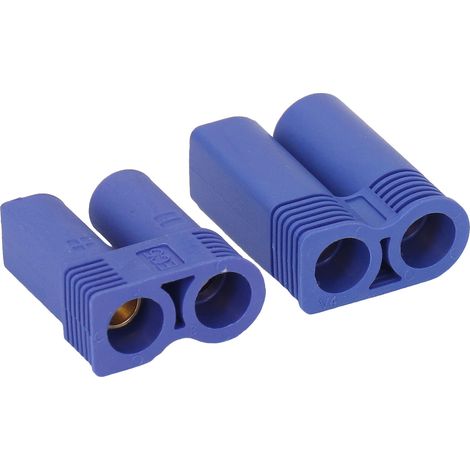 EC5-vergoldete Steckverbinder, 10 Paare, Stecker/Buchse mit umgekehrter Drehrichtung, Messing, RC-Zubehör für Drohnen und Modellbau (1/5)