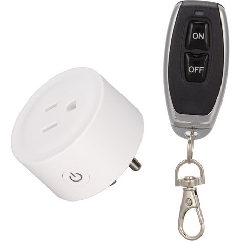 Prise télécommandée sans fil 433 MHz pour appareils électriques (prise américaine, 100-240 V) (1/5)