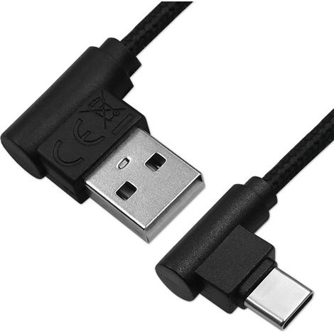 Cable USB tipo C macho Qoltec  USB 2.0 A macho  1 m (1/5)