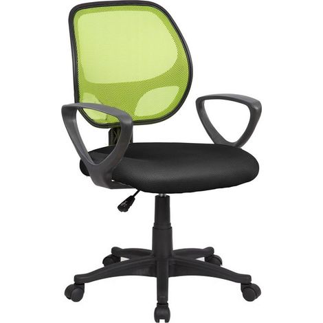 Silla con Ruedas - Sillón de Oficina Negro