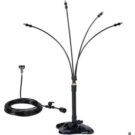 Système de brumisation Portable de 26ft Médepre Debout pour Le Patio extérieur, Hauteur réglable Mister-Eau Flexibles (1/5)