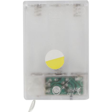 Guirlande lumineuse LED 3 mètres 20 pièces motif crâne décoration fête Halloween (1/5)
