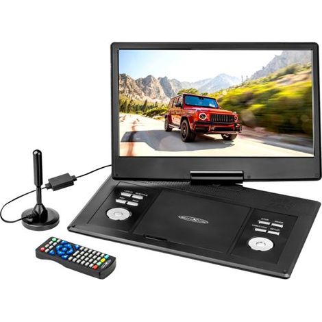 Reflexion DVD1424 Tragbarer TV mit DVD-Player 36 cm 14 Zoll EEK: E (A - G) Akkubetrieb (1/5)
