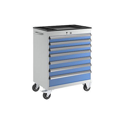 Cajonera  rodante  H x A x P 930 x 700 x 450 mm  cajones: 3 x