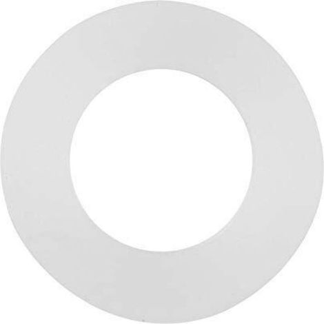 12pcs joint plat joint torique en silicone blanc rondelles d'étanchéité pour tuyaux à soufflet (1/2 ") (1/5)
