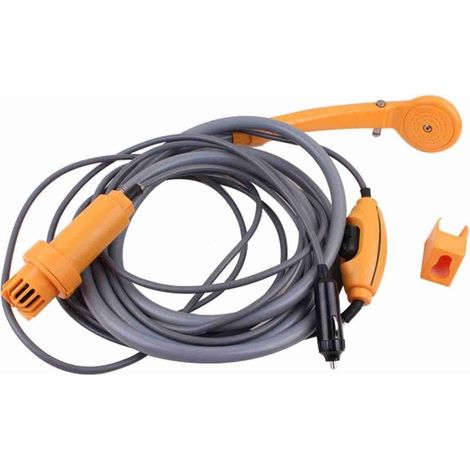 Douche de Camping Portable, débit d\'eau réglable, étanche, pulvérisateur de pomme de douche d\'extérieur 2.5 L/min (1/5)