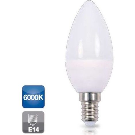 Led Kerzenlampe E14 5W kaltes Licht 6000K 470 lm GSC 2002345