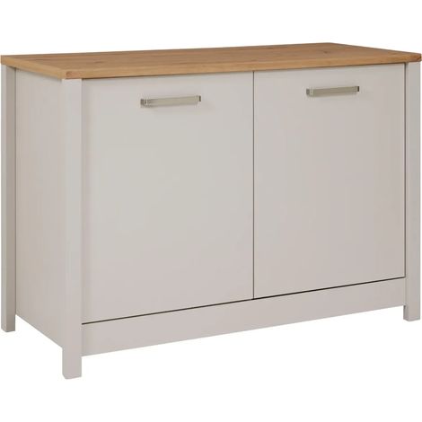 Mobile da Cucina per Lavello Lavastoviglie Modulare Beige Rovere 2 Ante (1/5)