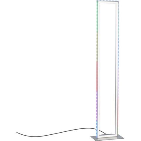 Stehlampe Stehleuchte Wohnzimmerlampe dimmbar Fernbedienung RGB LED H 120 cm (1/5)