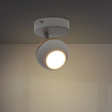 IluminaShop - Lampara de Techo Serie Orce 1 Focos GU10 IP20 (1/3)