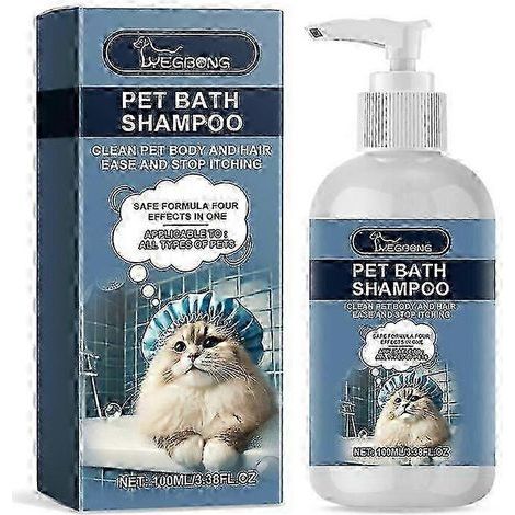 Shampoing hypoallergénique pour animaux de compagnie. formule douce. hydratante et nourrissante au pH équilibré pour le soin du pelage des chiens et des chats (1/5)