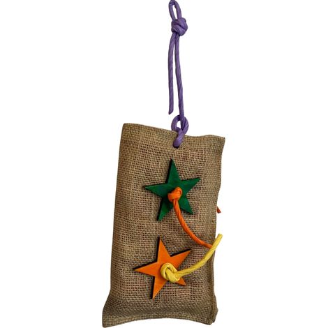 Sac surprise - un jouet pour perroquets de taille moyenne et grande (1/5)
