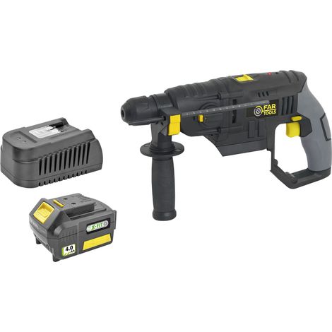 KIT XF-HAMMER Marteau perforateur SDS 18V + batterie 4,0Ah + chargeur rapide (1/2)