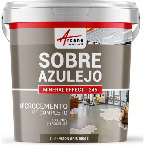 Microcemento sobre azulejos