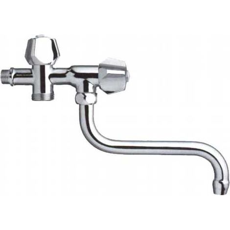 Llave de lavadora flexible 1/2"