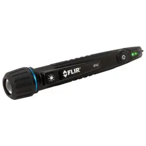 FLIR VP52-2 Probador de voltaje sin contacto CAT IV 1000 V LED, vibración, bolsillo acústico negro