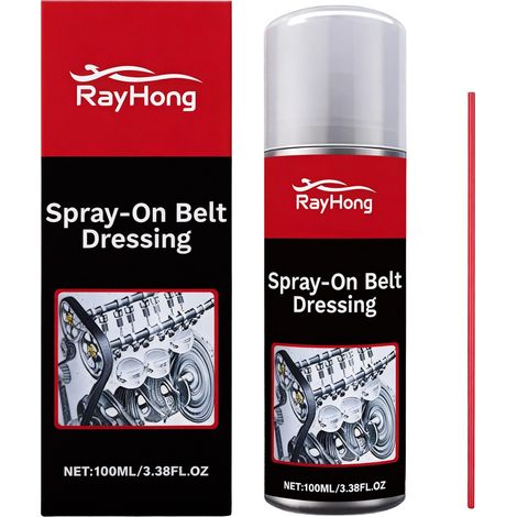 Car engine belt lubricant for cleaning, lubrication, maintenance, and rust prevention - 100ml + accessories -- BIEMMEDUE (1/5)
