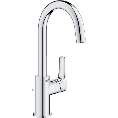 Mitigeur de de salle de bain Grohe Eurosmart L-Size, chromé Hauteur 311 mm, avec bonde à tirette
