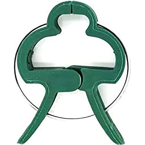 Ahlsen 100 clips grandes para plantas, clips de resorte, soporte para plantas para tomates y verduras de vid (1/5)