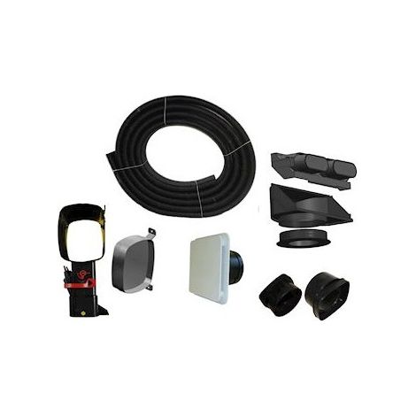 Kit accessoires pour VMC DOMEO - PLI 50 - Réseau Pluggit - T4 - 2 sanitaires (1/2)