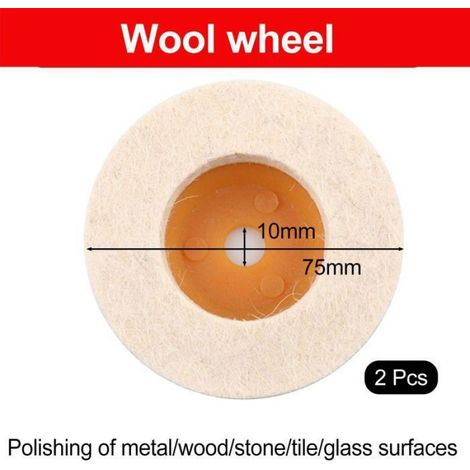 Disque Tronconneur - Disque Lamelle - Disque Polissage Feutre - Pour Mini Meuleuse D'angle - 76 mm - 15 Pièces (1/5)
