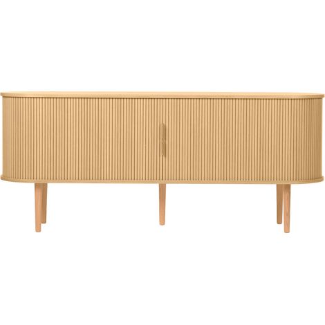 Helle Eiche Vintage-Buffet mit 2 Schiebetüren und Stauraum L180 cm EPIC (1/5)