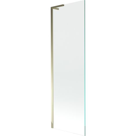 Mexen Next L 1-flügelige Duschabtrennung 60 x 150 cm, transparent, gold - 895-060-000-03-00-50 (1/5)