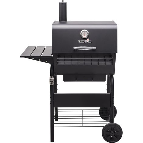 Char-Broil 140252. Fonte di calore: Carbone + legna da ardere, Numero totale di fuochi: 1 Fornello(i), Dimensione della superficie della griglia: 530 x 495 mm. Materiale della... - CHARCOAL M - 140252 (1/5)
