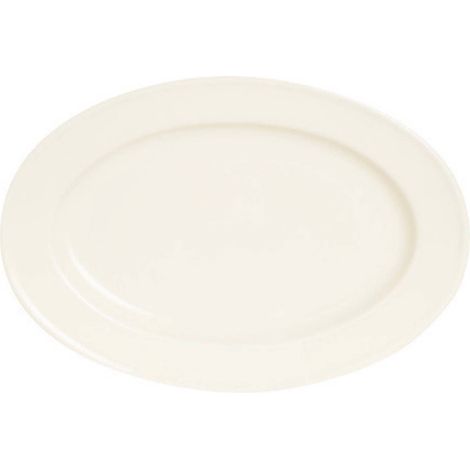Plat ovale Crema - 390x270mm - Lot de 6 - Finedine (1/5)