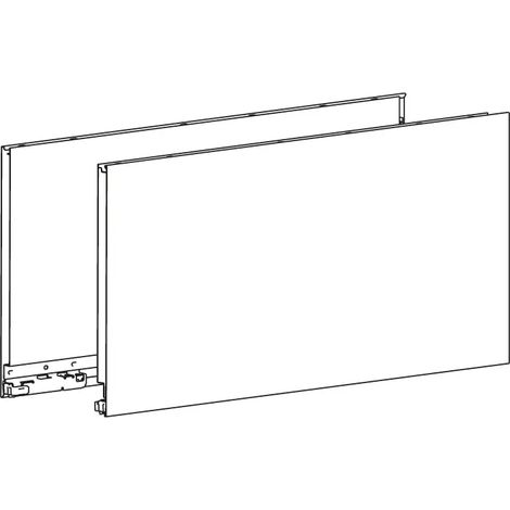 AVT YOU PROFIL 500MM H251MM ANTHR. GA. - 9 255 232 - HETTICH - Lot de 10 (1/2)