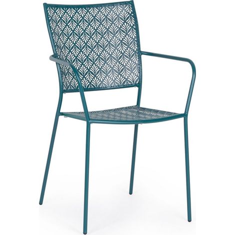 Sedia da Giardino con Braccioli Bizzotto Lizette Ocean 1PZ - 802967 (1/5)