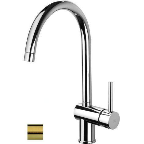 Paffoni Light - Mitigeur d'évier, doré brossé LIG280HGSP (1/2)