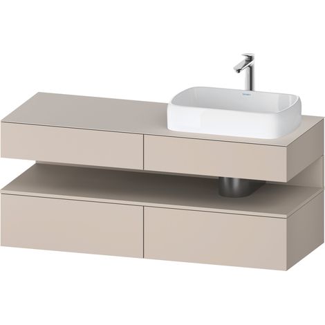 Mueble bajo consola Collection One de Duravit, 2 extraíbles, 2
