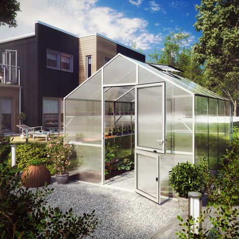 KGT Gewächshaus "Lilie IV" 12,75 m², pressblank (1/5)