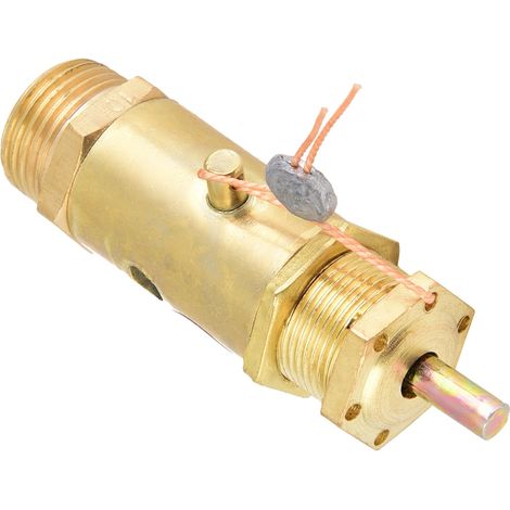 Soupape de sécurité de décharge de pression pour compresseur d'air G3/8 pour générateur de vapeur de chaudière (10 kg) (1/5)