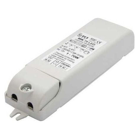 Transformador led miniwolf 70w 230-240v 12v 119772