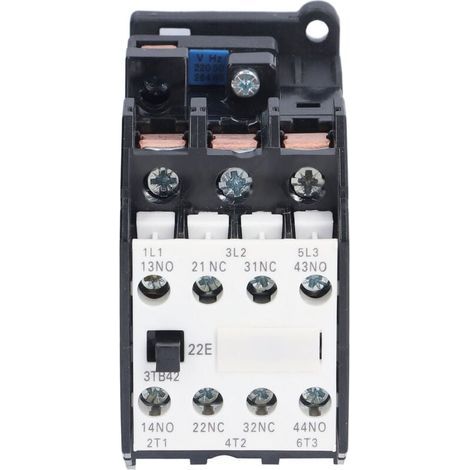 Contacteur AC 2NC + 2NO Rail DIN pour alimentation résidentielle marche/arrêt 16A 3TB42 50Hz (1/4)