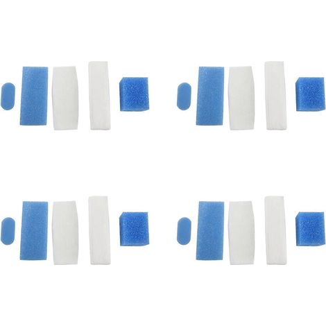 Kit de 20 filtres HEPA pour pièces détachées d'aspirateur Thomas Twin Genius 787203 (1/5)
