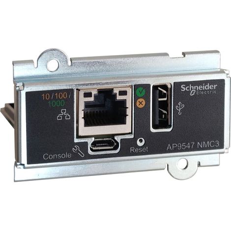 Kartenmanagement APC AP9547 Überwachung Fernsteuerung Metallgehäuse (1/2)