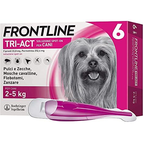 FRONTLINE TRI-ACT SPOT-ON PER CANI "XS" (1/4)