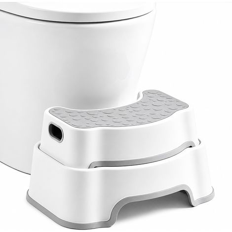 Tabouret Toilette, Marche Pied Enfant, Amovible et Empilable (1/5)