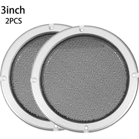 Rundes Lautsprecher-Schutzgitter – Stabiles und strapazierfähiges Netzgewebe – 7,6 cm (3 Zoll)