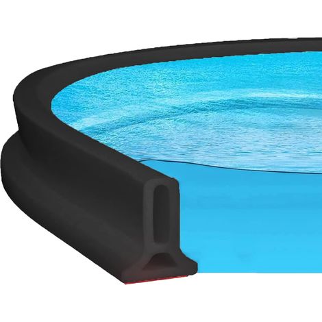 Barrière de douche pliable, Joint Porte Douche, Seuil de Douche pour Séparation Humide et Sèche, Convient pour la Cuisine et la Salle de Bain (3 M, Noir) (1/5)