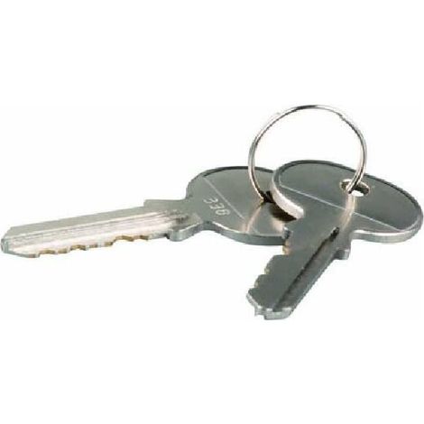 2x Hauptschlüssel für Münz- oder Wertmarkenschloss, Münzöffnung, Münzmechanismus, Sicherheit, Diebstahlsicherung, Paar (1/2)