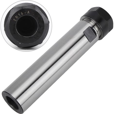 Tige d'extension droite pour porte-mandrin à pince en acier allié au chrome-molybdène ER16A-100L(C25) (1/5)