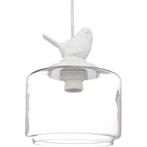 Lampada a sospensione figura di uccello (1/5)