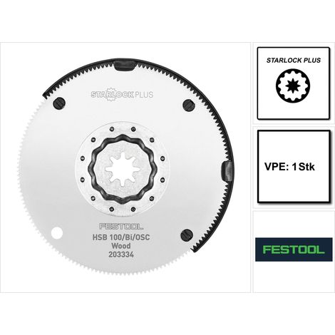 203334 Festool Hoja de sierra para madera HSB 100/Bi/OSC
