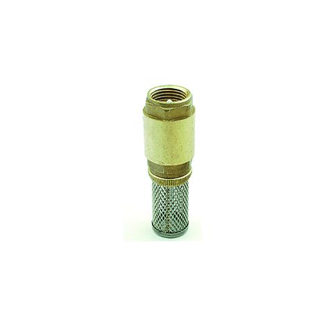Rückschlagventil Messing + Edelstahl Gewinde 1''