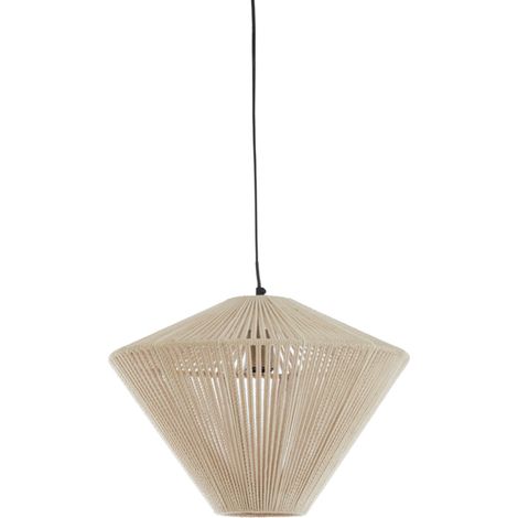 Light & Living - suspension - Felida - beige - coton - Ø 42cm - (1/4)