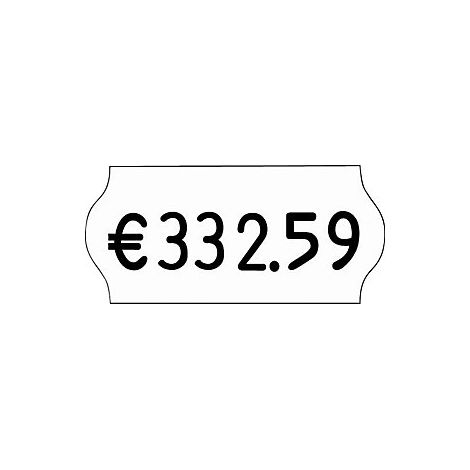ratioform  Etichette per prezzatrice  largh x alt 26 x 12 mm 